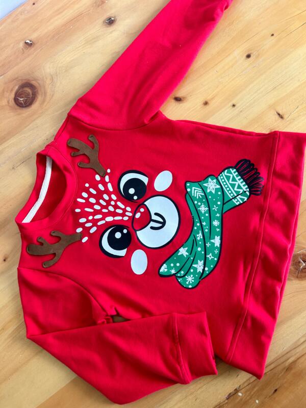 BUSO RENO ROJO CON POMPOM - Image 4